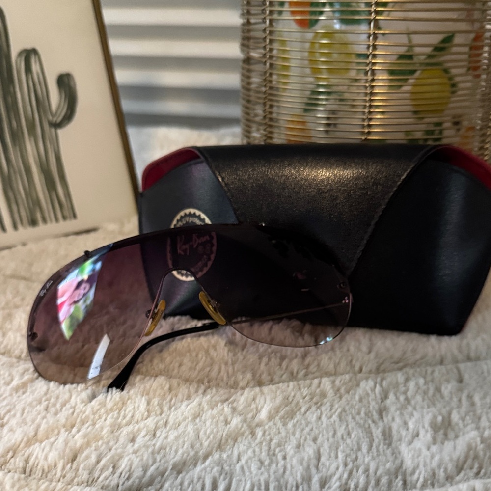 Ray-Ban Womens Purple Gradient Sunglasses   RB 3274 004/13 dk silver Frame H8749